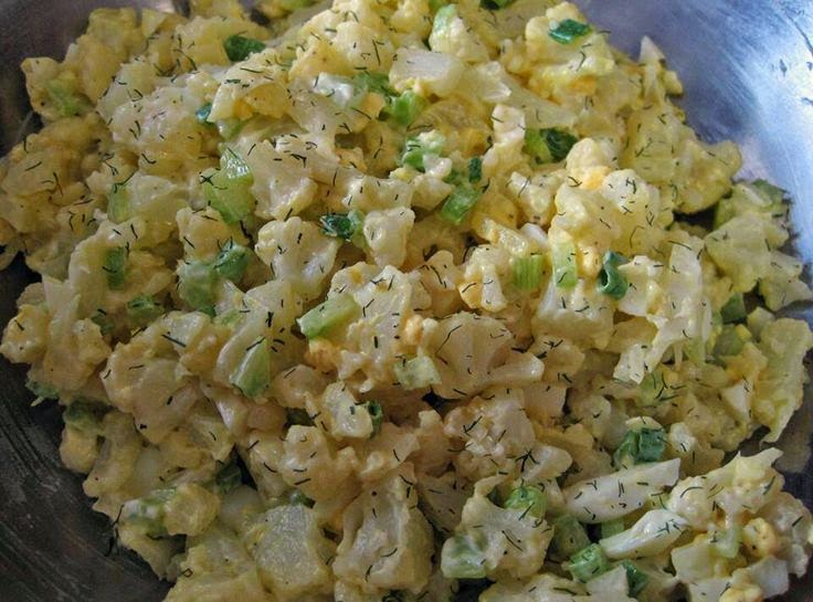 Mock Potato Salad – Low Carb