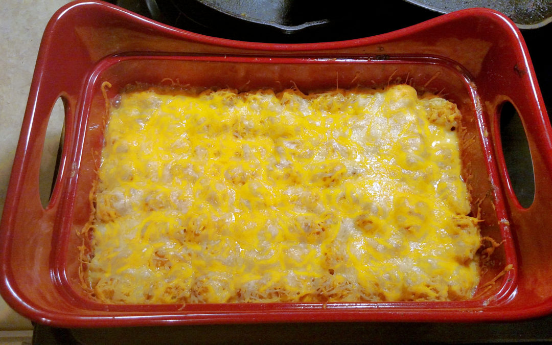 Buffalo Ranch Chicken Casserole