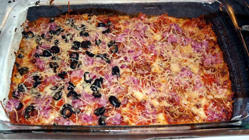 Low-Carb Deep Dish Pizza