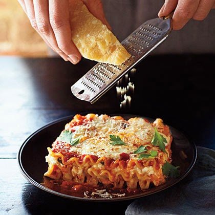 Three Cheese Vegetarian Lasagna