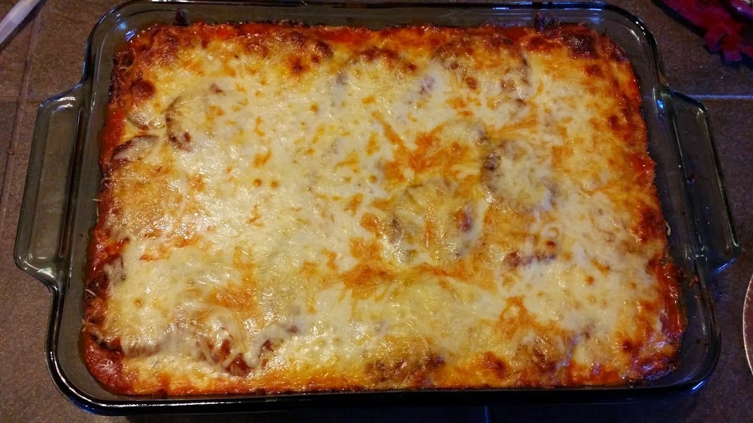 Eggplant Parmesan – Baked
