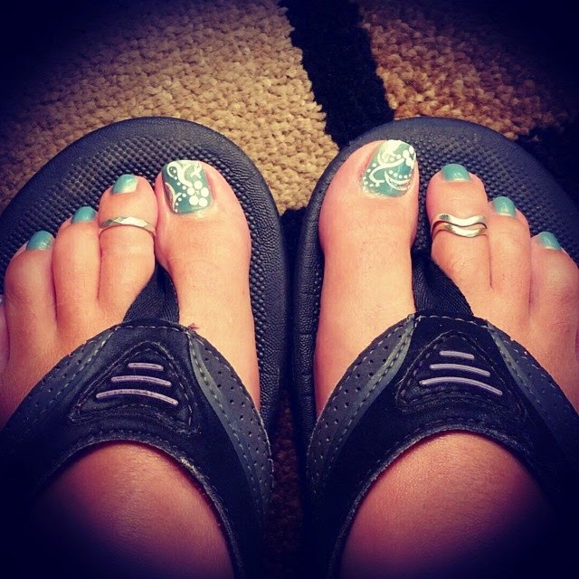Favorite Pedi Ever!