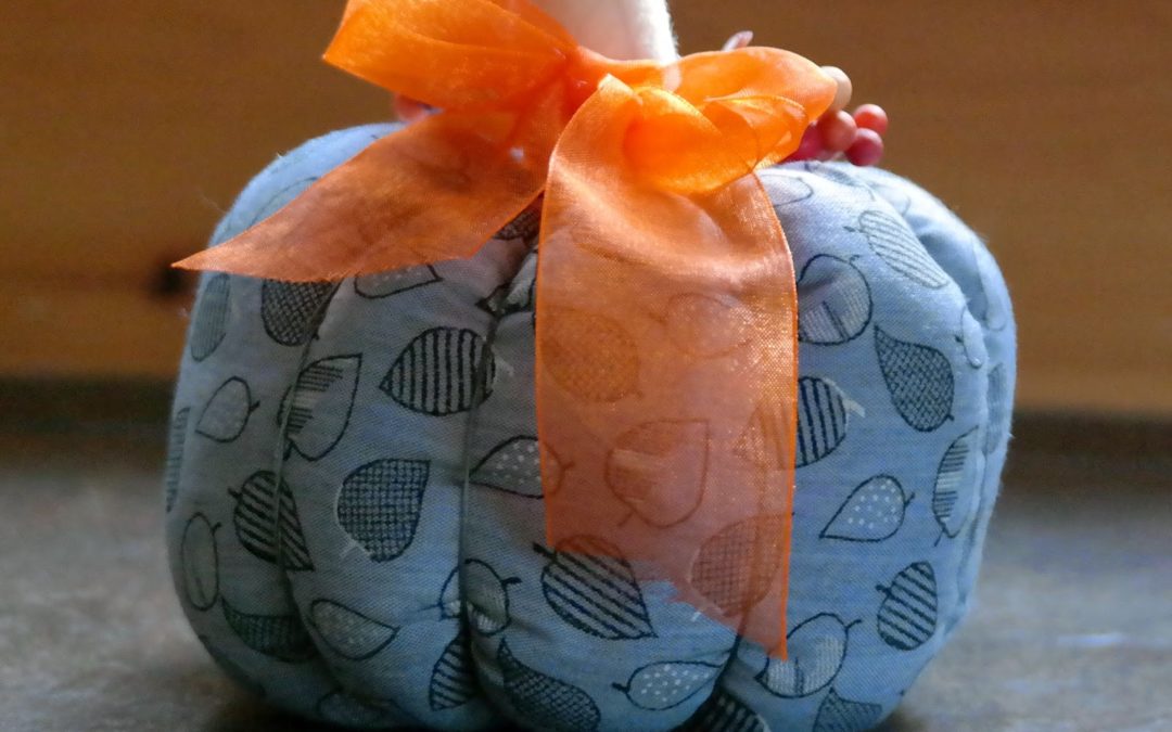 Decorative Fabric Pumpkin