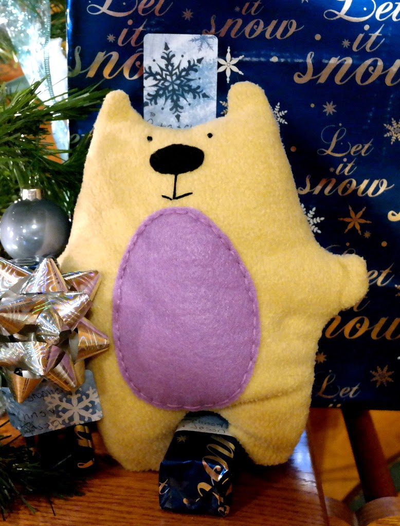 Sewing a Charity Bear