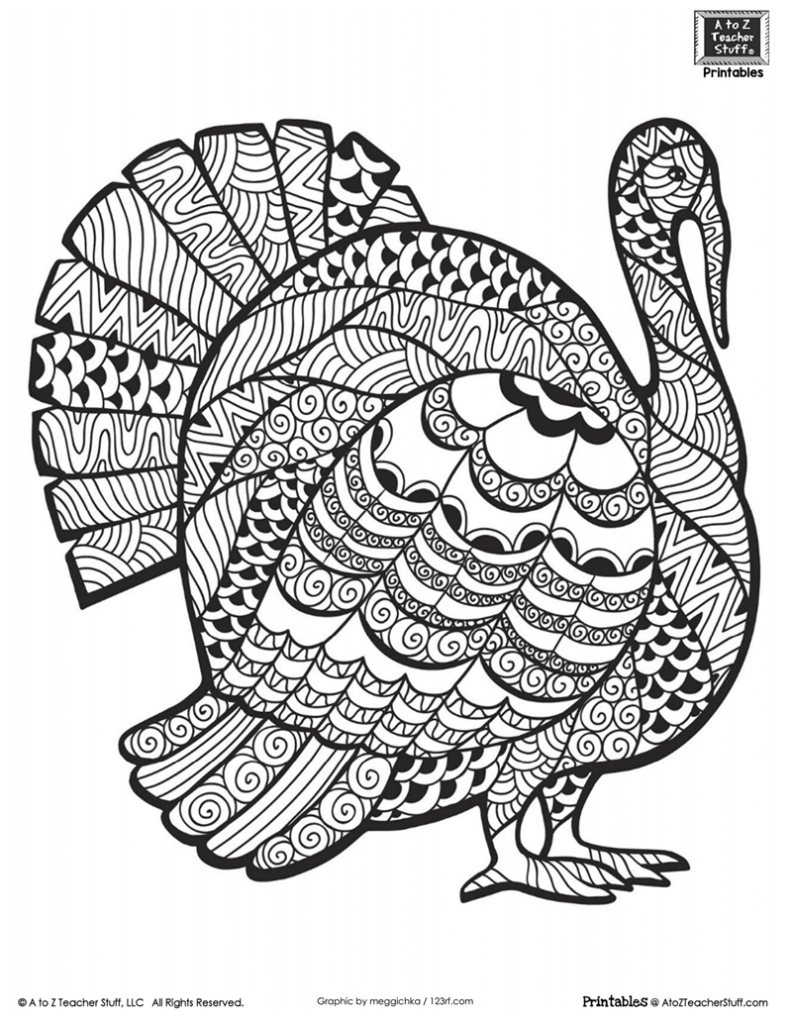 Free Autumn Coloring Page