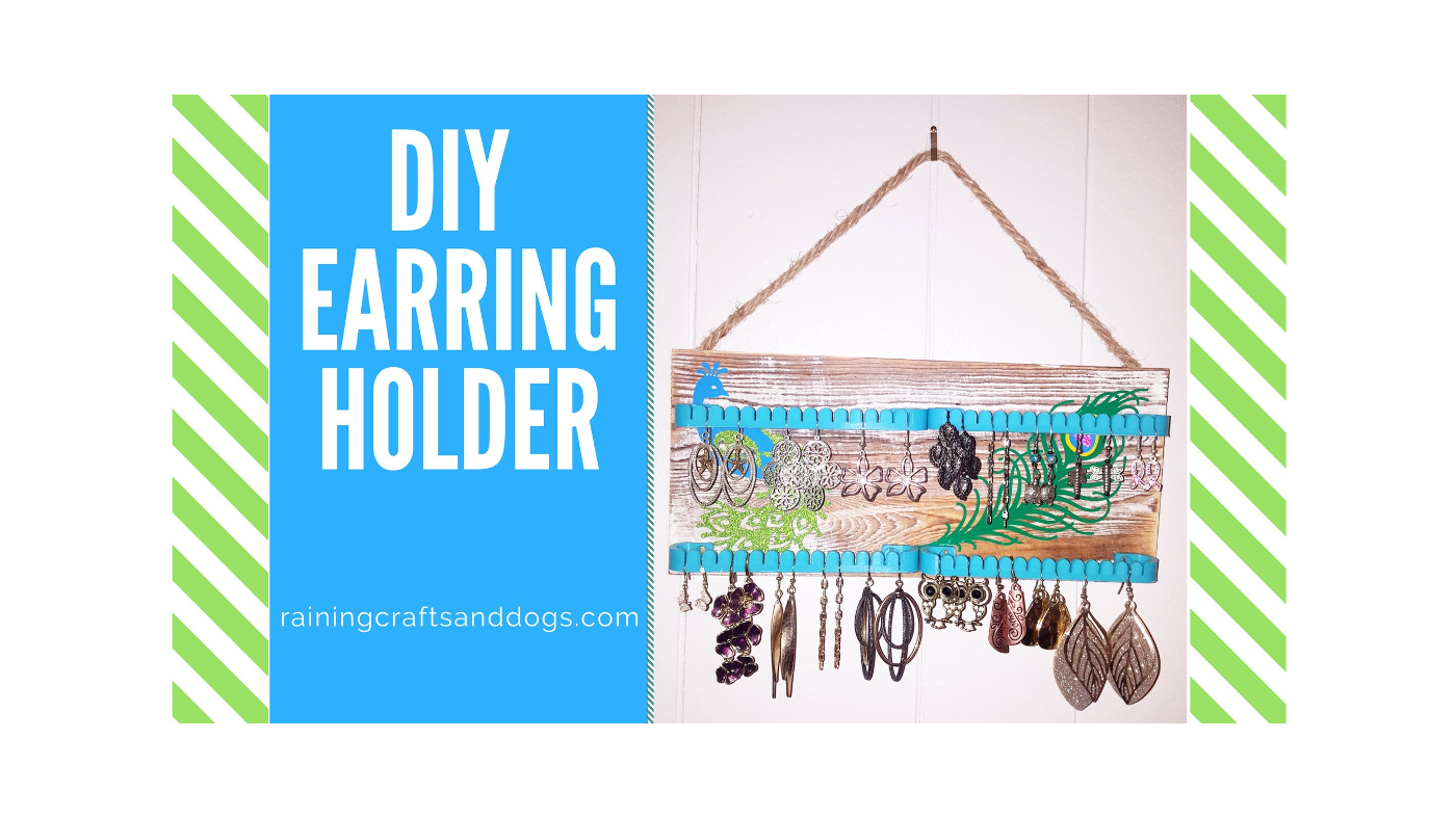 Peacock Earring Holder
