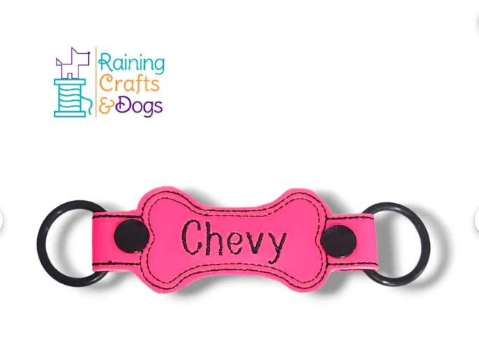 Slide on Collar Dog Tag